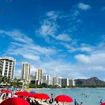 Royal Kuhio 1702 - Spacious Studio With Stunning Mountain City Views In The Heart Of Waikiki!